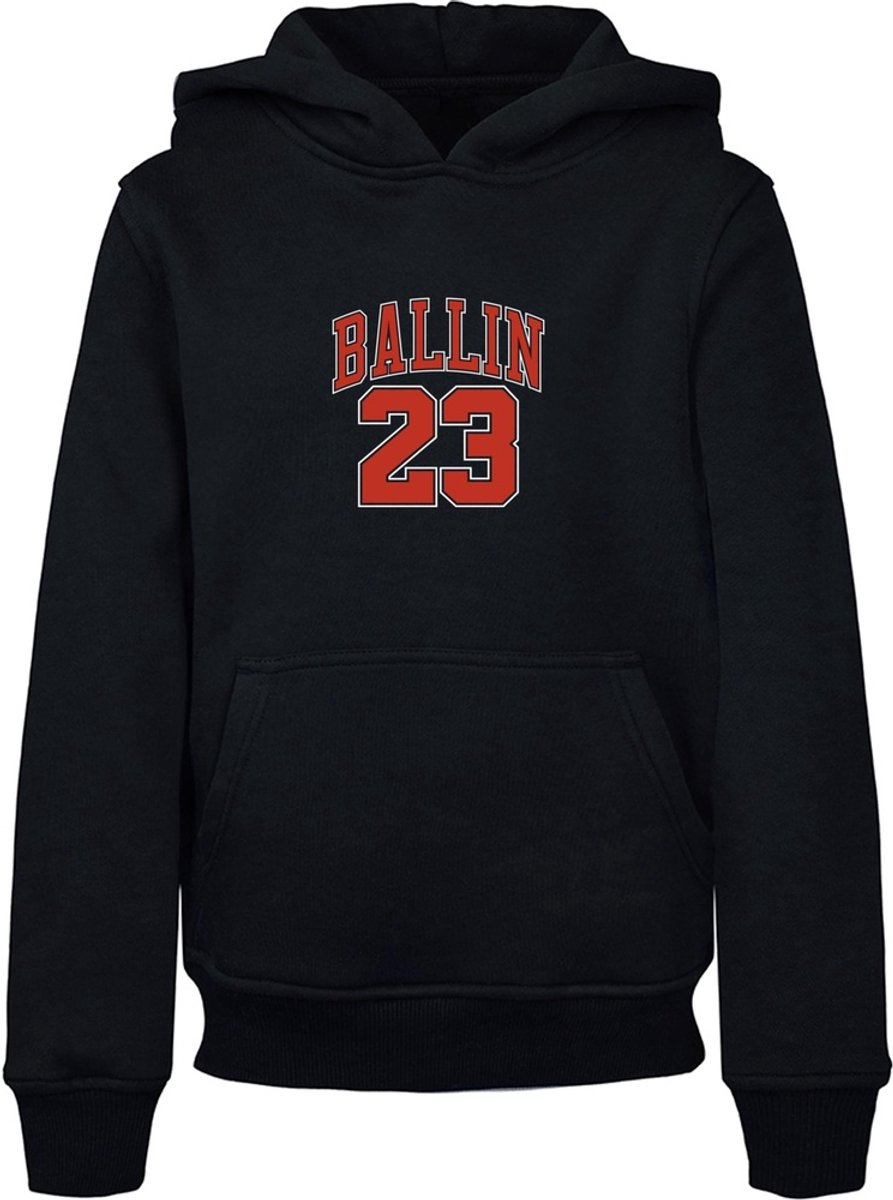 Mister Tee Kids Ballin 23 Kinder hoodie/trui Kids 146/152 Zwart
