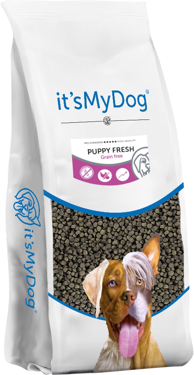 It's My Dog Dry Puppy Grain Free 12 kg - Hond