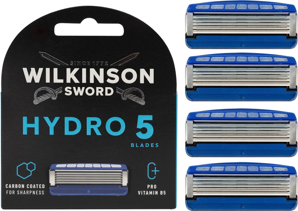 Wilkinson Men Scheermesjes Hydro 5 Skin Protection 4 stuks