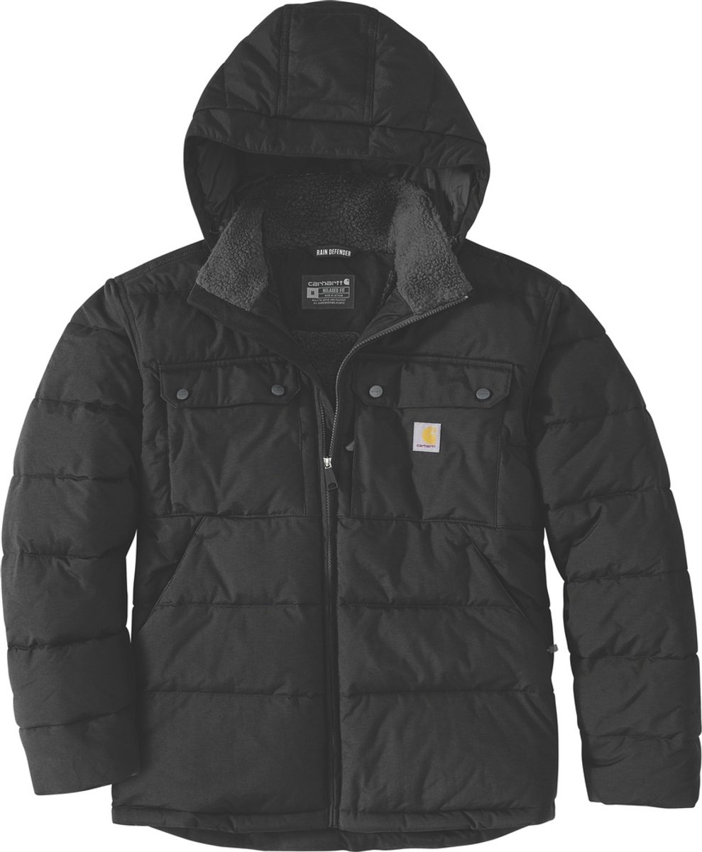 Carhartt Montana Loose Fit Geïsoleerde Jas 2XL Man Zwart