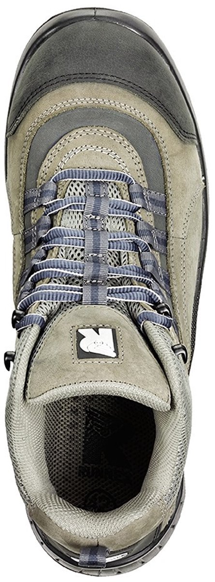 RUNNEX S2-Sicherheitsschnürstiefel TeamStar Schwarz/Grau/Blau-45