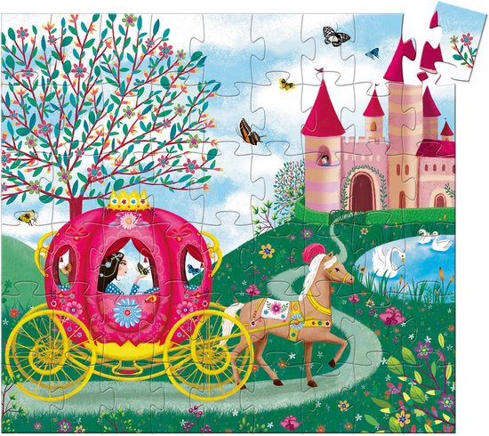 Djeco - De koets van Elise - 54 stukjes