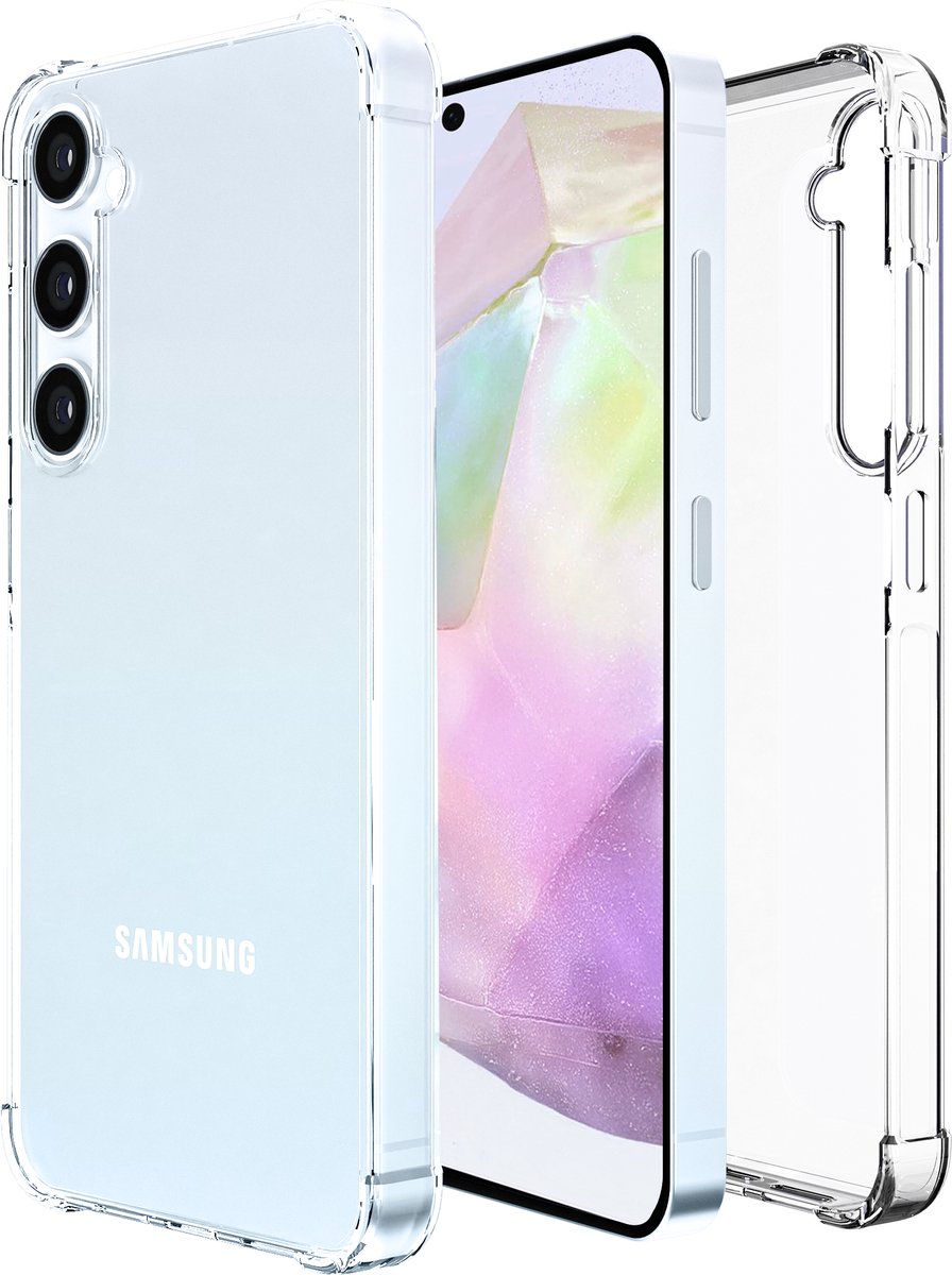 iTech Bumper Hoesje geschikt voor Samsung Galaxy A35 – Slank, Schokbestendig & Beschermend
