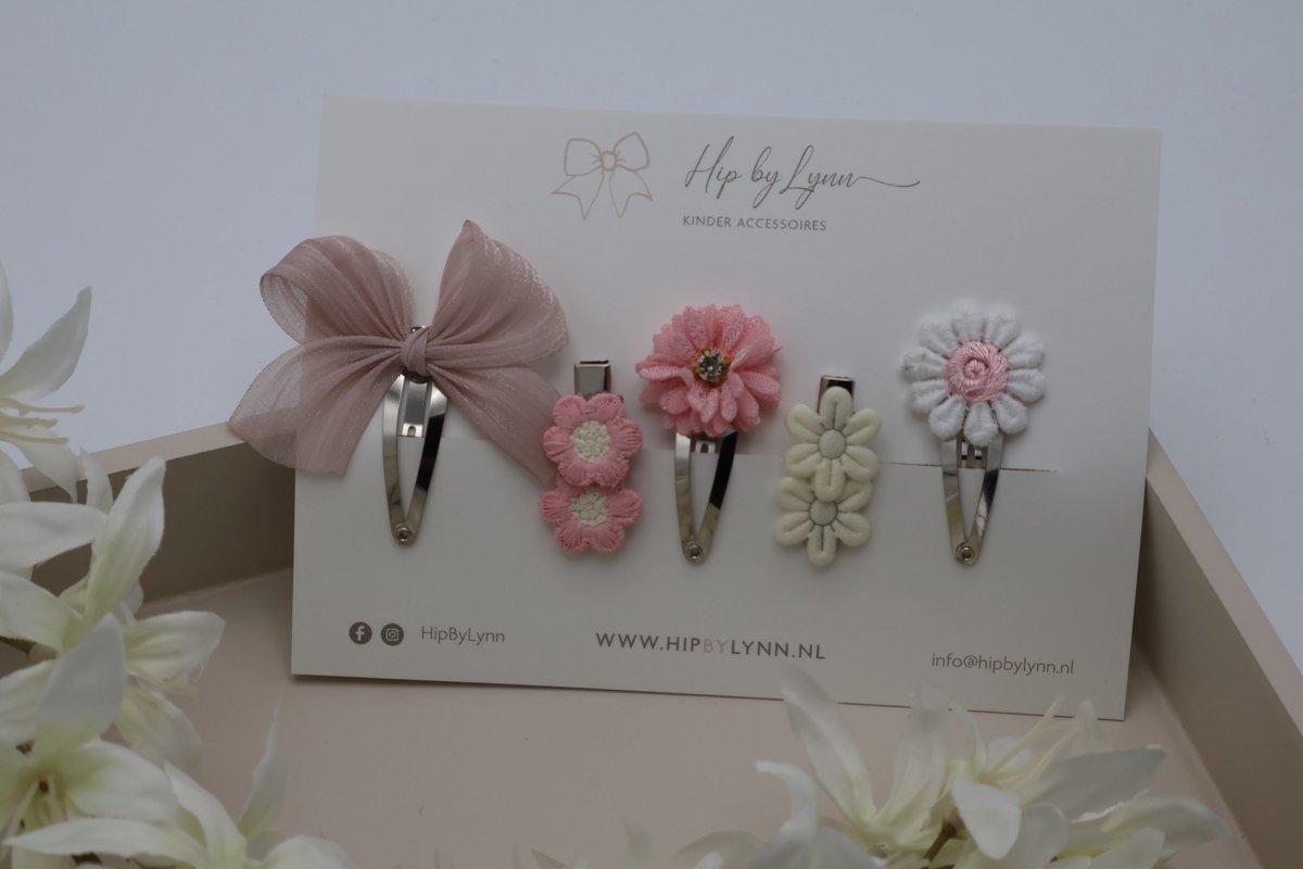 HipByLynn - Haarspeldjes Liv - Haarklem - Klik klak Speldjes - Alligator speldjes - Haarspeldjes kind - Voordeelset - Haaraccessoires - Kinderaccessoires