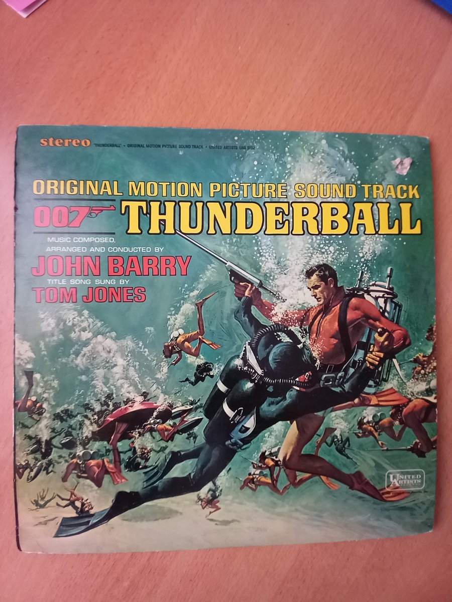 THUNDERBALL / JAMES BOND LP / ELPEE SOUNDTRACK