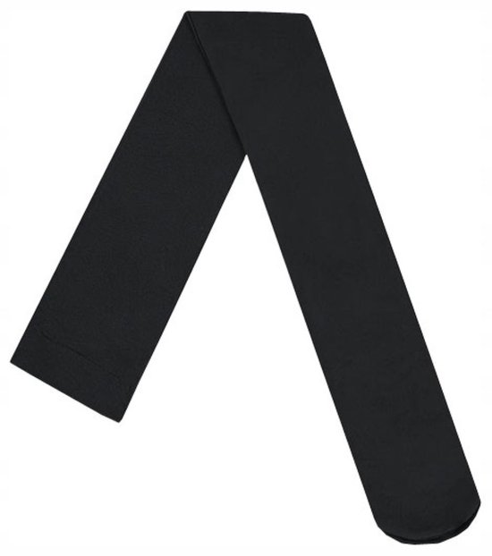 Zwarte Gatta panty, opgevouwen