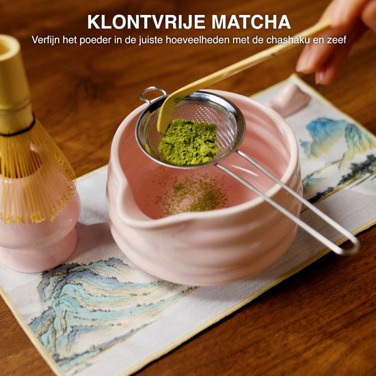 1 Set de Juego de Té Matcha Japonés, Accorios para Ceremonia del