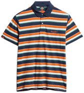 Superdry Lightweight Stripe Korte Mouw Poloshirt Veelkleurig M Man
