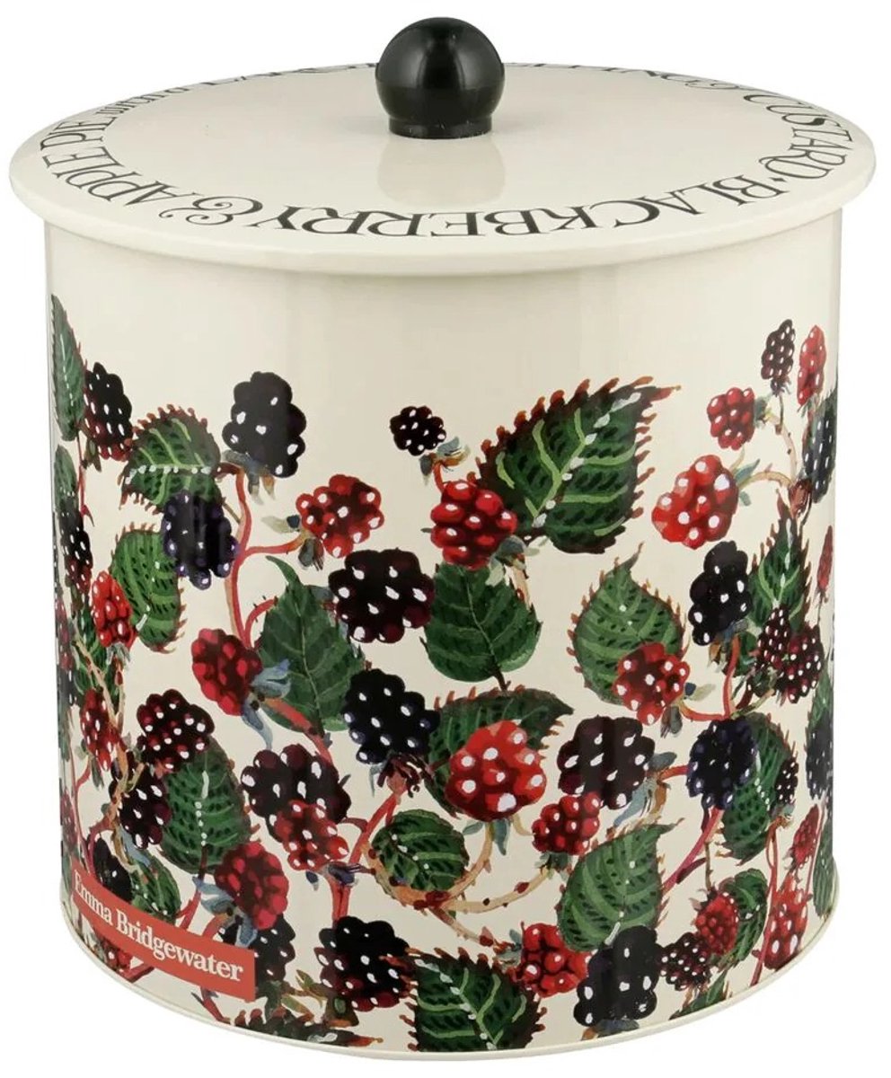 Emma Bridgewater - Bewaarbus Blackberry - Bewaarblik - Rond - Blik - Ø 17 x 17 cm