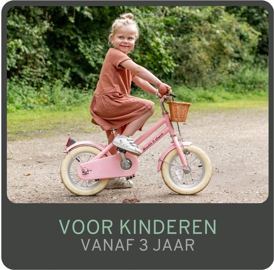 Generation Classic 12 inch Lila – Kinderfiets met Mandje