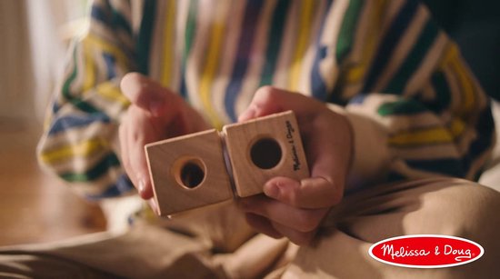 Melissa & Doug – Blockables™ Voertuigen speelset – met draagbare bewaardoos