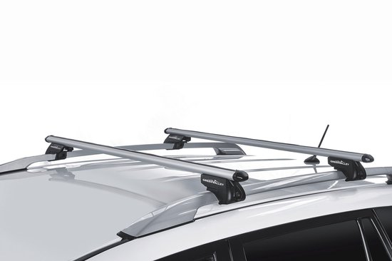 Galeries de toit adaptées pour Jeep Grand Cherokee II (WJ) 1999-2004 Green Valley Easy One SW Alu argent