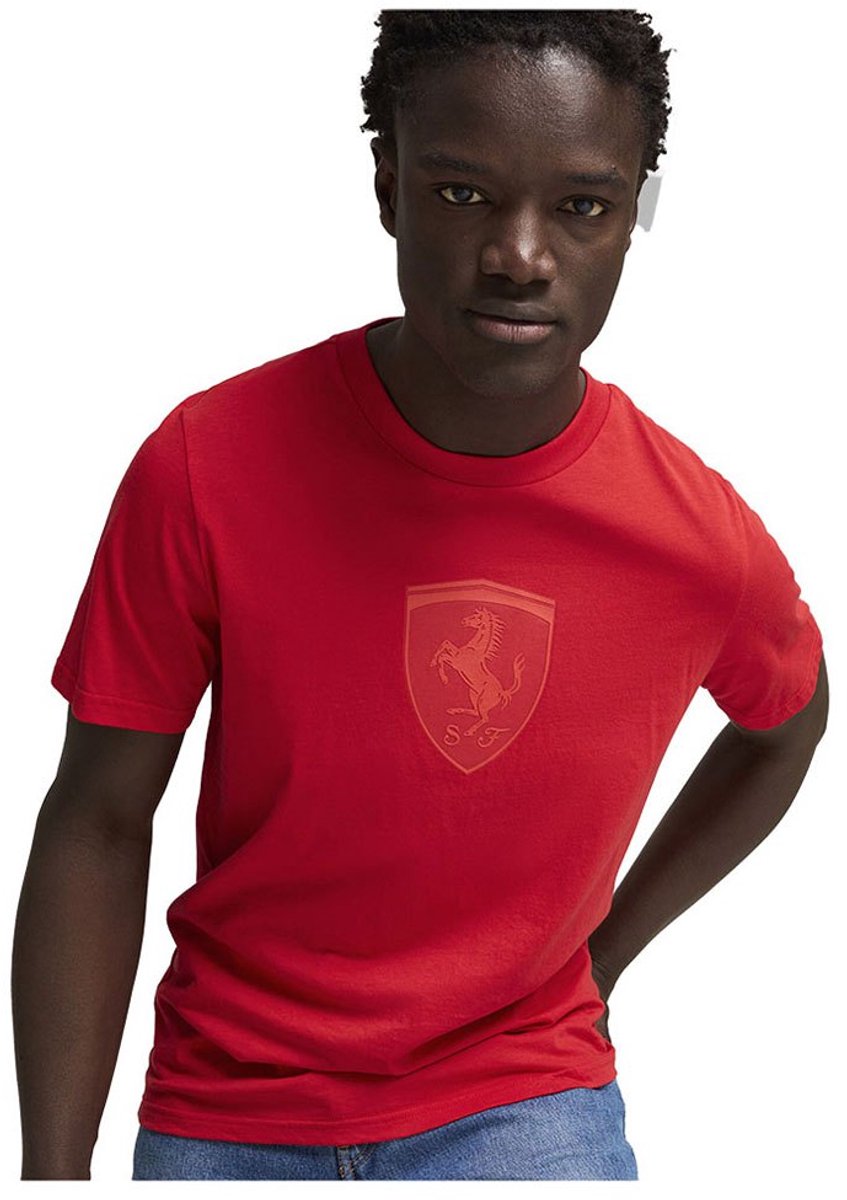 Puma Ferrari Race Graphic T-shirt Met Korte Mouwen M Man Rosso Corsa
