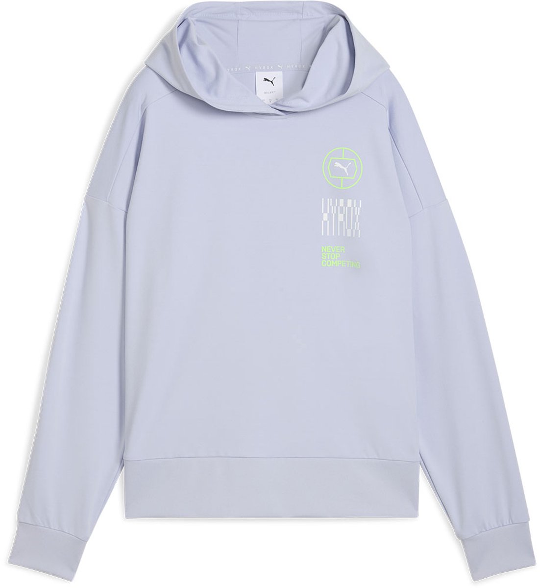 Puma X Hyrox Cloudspun Hoodie M Vrouw Cool Water