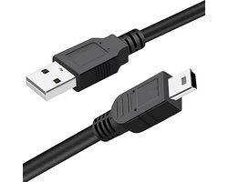 GO SOLID! ® USB kabel geschikt voor Nikon Coolpix: 1 AW1, 1 J1, 1 J2, 1 J3, 1 S1, 1 V2