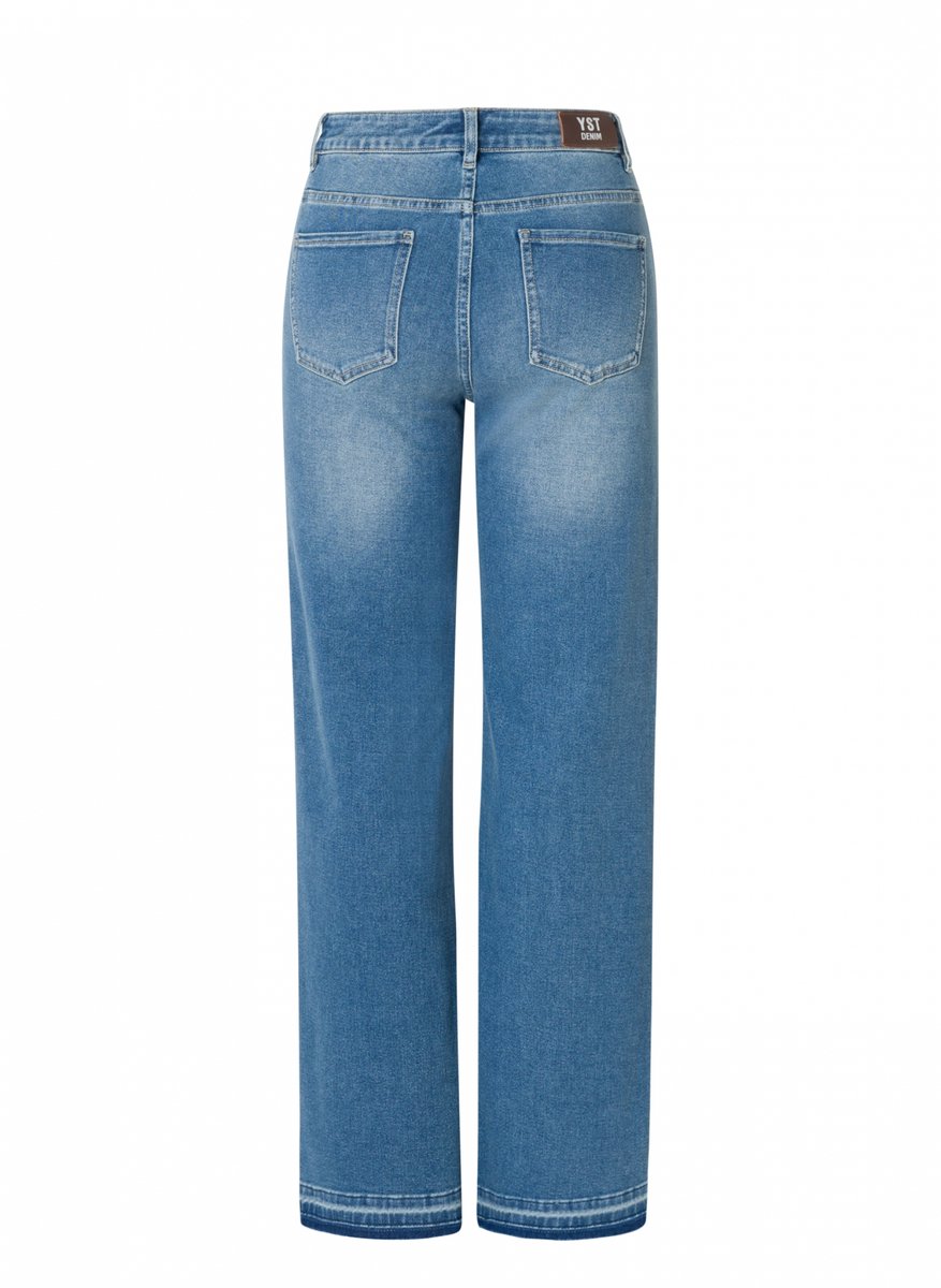 YEST CURVE Gloria Bottoms - Vintage Wash Denim - maat W3(52) / L30