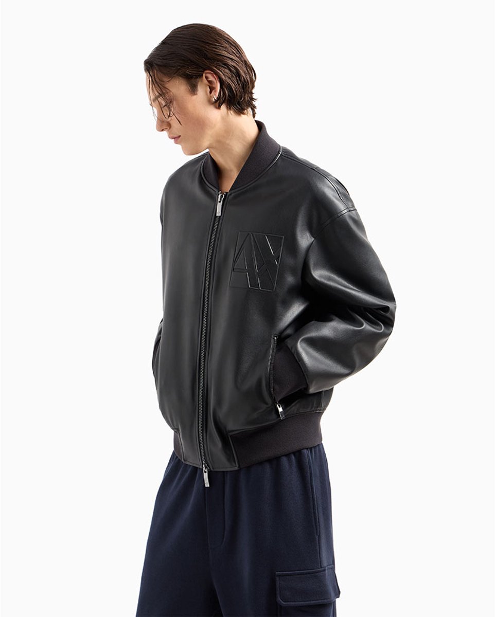Armani Exchange 6dzb23-ze1cz Jas Zwart XS Man
