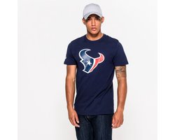 New Era Nfl Regular Houston Texas T-shirt Met Korte Mouwen Blauw XL Man