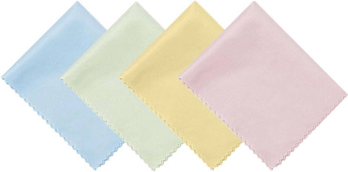 Allecto plus - Microvezel Brillenpoetsdoeken 32 stuks 15 x 18 cm - Reinigingsdoeken voor brillen, camera's, lenzen, mobiele telefoons en tablets
