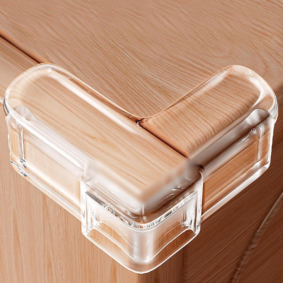Allecto Plus - 30 stuks Hoekbeschermingsranden voor Baby's - Transparant - Zelfklevend - Sterke Hechtkracht - Bescherming - Hoekbeschermranden - Veiligheid Baby - Hoekbescherming - Kantbescherming