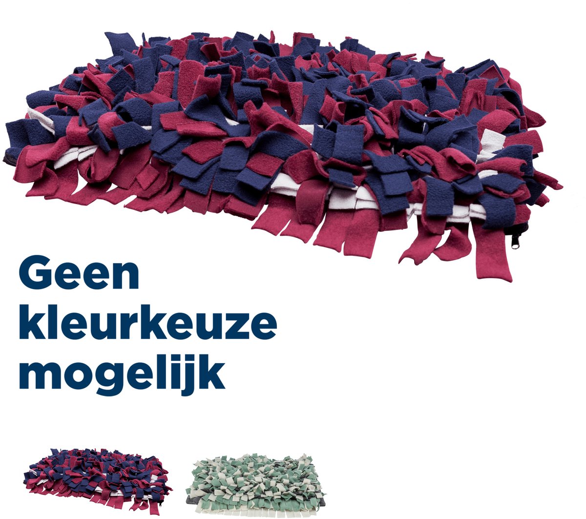 Trixie Activity - Snuffelmat voor Honden - Blauw Rood Wit - 50 x 34 cm