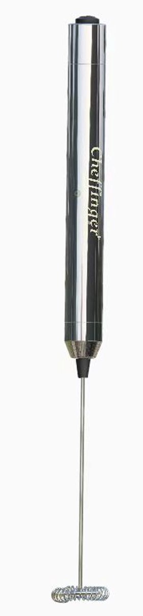 MONOO - Elektrische Melkopschuimer - Melk Opschuimer Handmatig - Koffie Mini Mixer - Draadloos op Batterijen - Zonder Stekker - Cappuccino - Matcha - Frappé - Chocolademelk - Shakes - Zilver