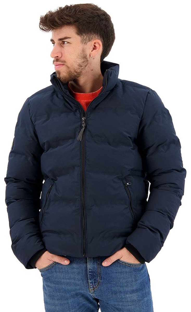 Superdry Ultimate Radar Quilt Jas XL Man Marineblauw