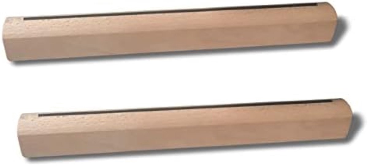 PromoHome Houten Laptopstandaard Set - Ergonomische Verhoger voor Thuiswerken en Reizen