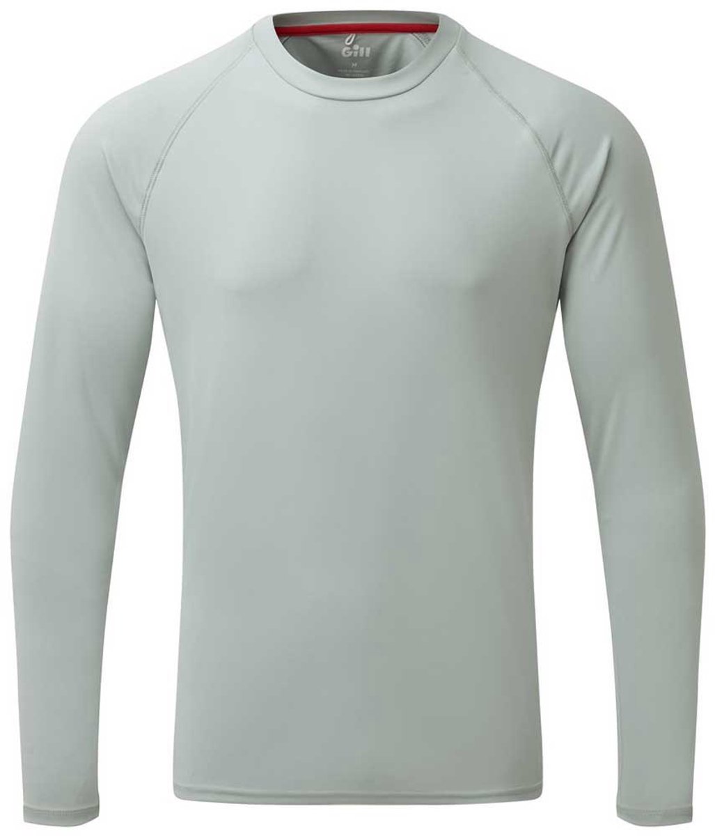 Gill Tec Uv-werende Langarm T-shirt Grijs 3XL Man