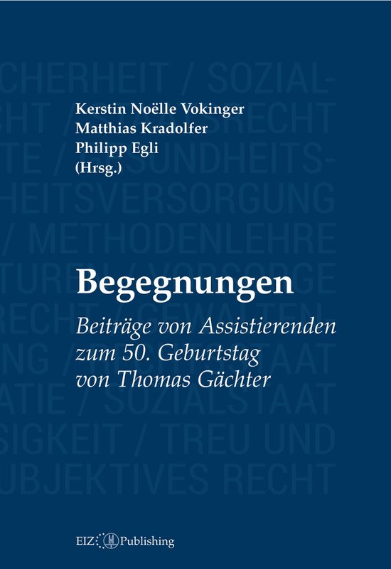 Begegnungen - cover