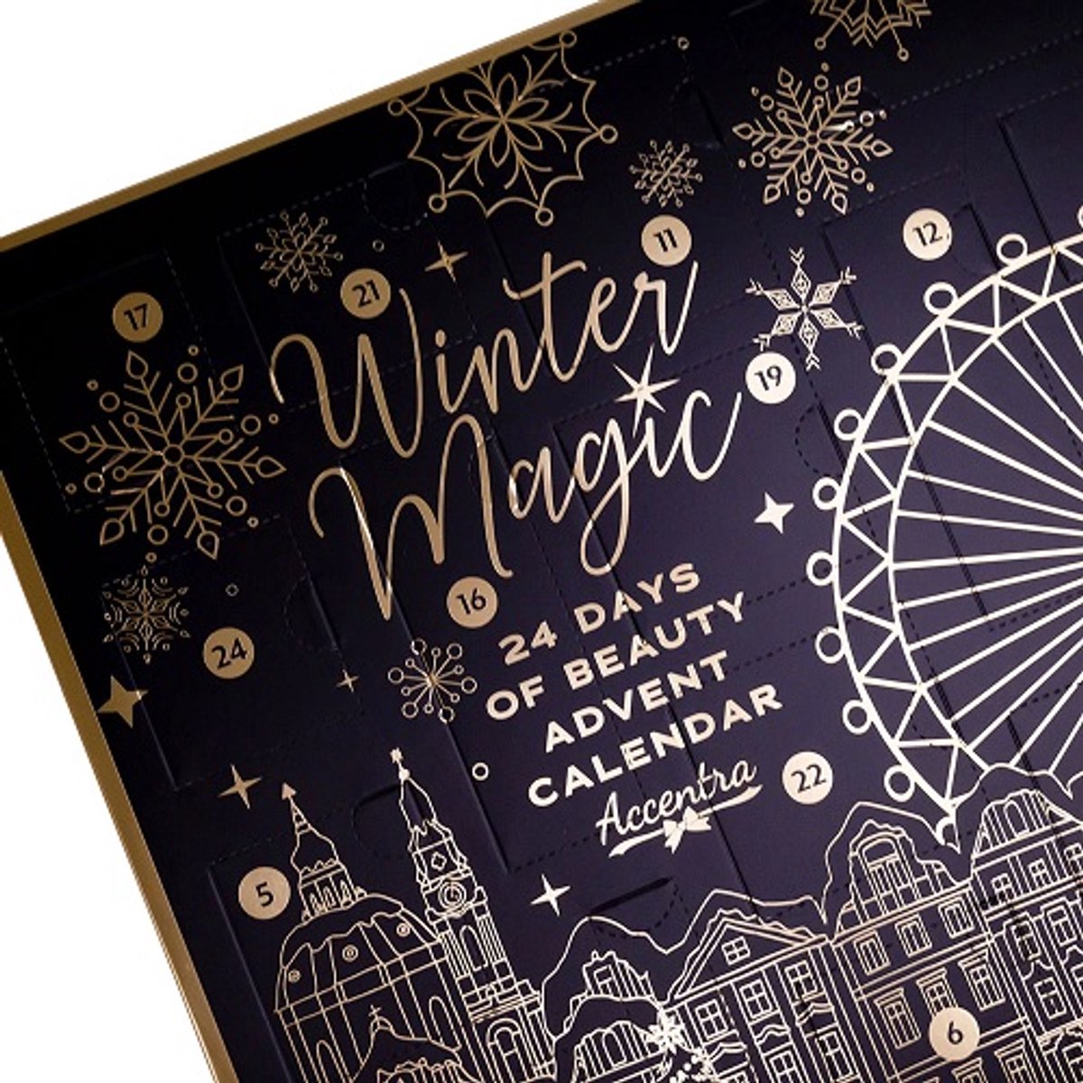 Adventskalender 2025 - winter magic - bad en body - beauty - advent kalender - wellness - 40 x 4,8 x 40 cm – foto 4