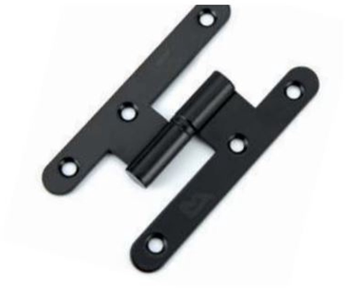 Zwart Franse Paumellescharnier 100x57x2mm Links