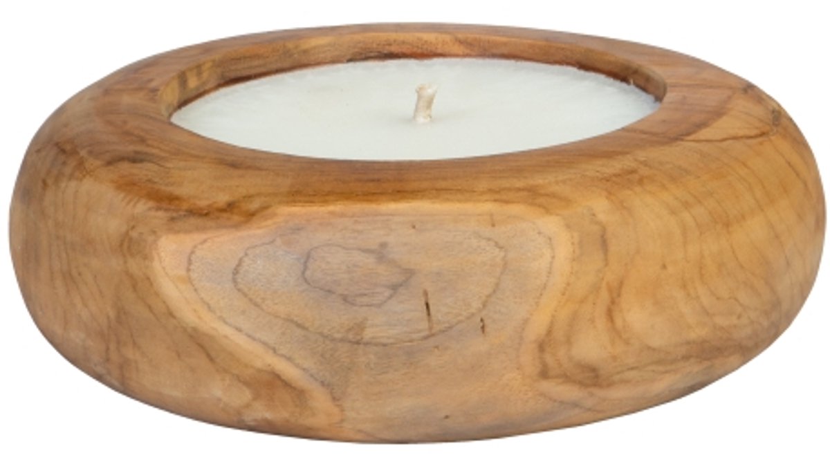 Morrigan - Kaars - Valho - H 10.0cm x ⌀ 30cm - Natuurlijk