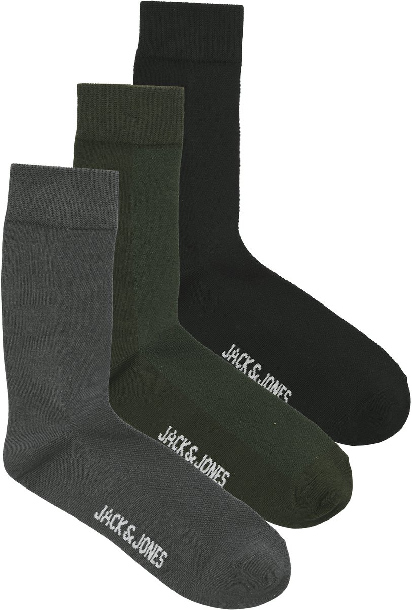 JACK&JONES - JACASHER SOLID SOCKS 3 PACK - Heren - Sokken