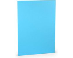 PAPERADO, gekleurd geribbeld papier PACIFIC A4 160gr, knutselpapier, 29,7 x 21 cm, voor knutselen en afdrukken PAK VAN 50 VELLEN