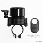 Premium Fietsbel met Verborgen Houder voor Samsung SmartTag 2 – Anti-diefstal Design – Zwart – SmartTag 2 niet inbegrepen – Locus Amicus