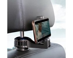 Telefoonhouder Auto - Hoofdsteun - 360 Graden Draaibaar - Geschikt Telefoon - Telefoonhouder - Achterzijde