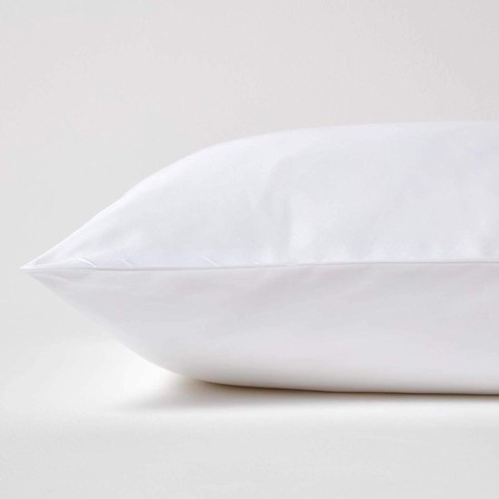 Amqua Mako satijnen kussensloop set van 2 kussenslopen 80 x 80 cm, 100