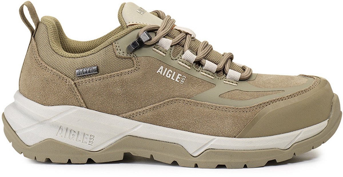 Aigle Palka Laag Gemonteerd Taupe Bruin