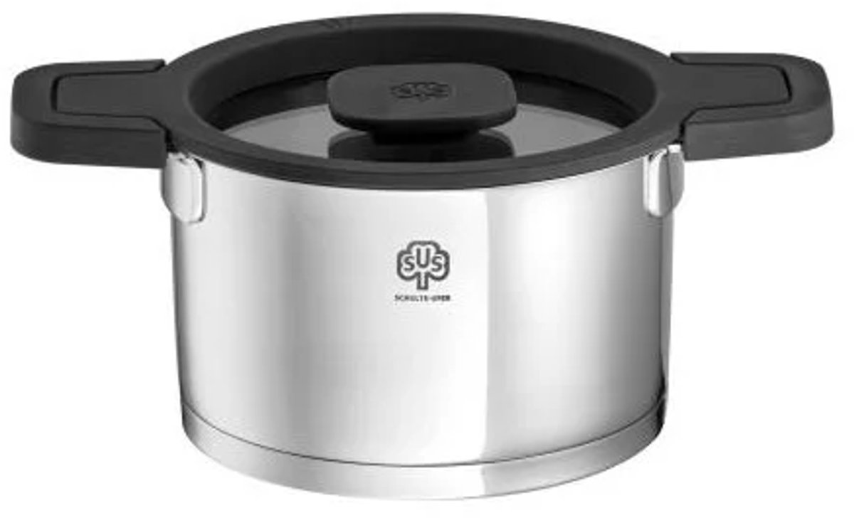 Schulte-Ufer Maxa Kookpan 16cm - RVS