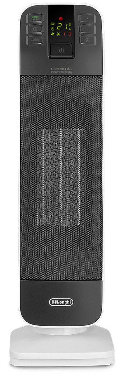 DeLonghi HFX65V20 Ventilator elektrisch verwarmingstoestel Binnen Zwart, Wit 2000 W