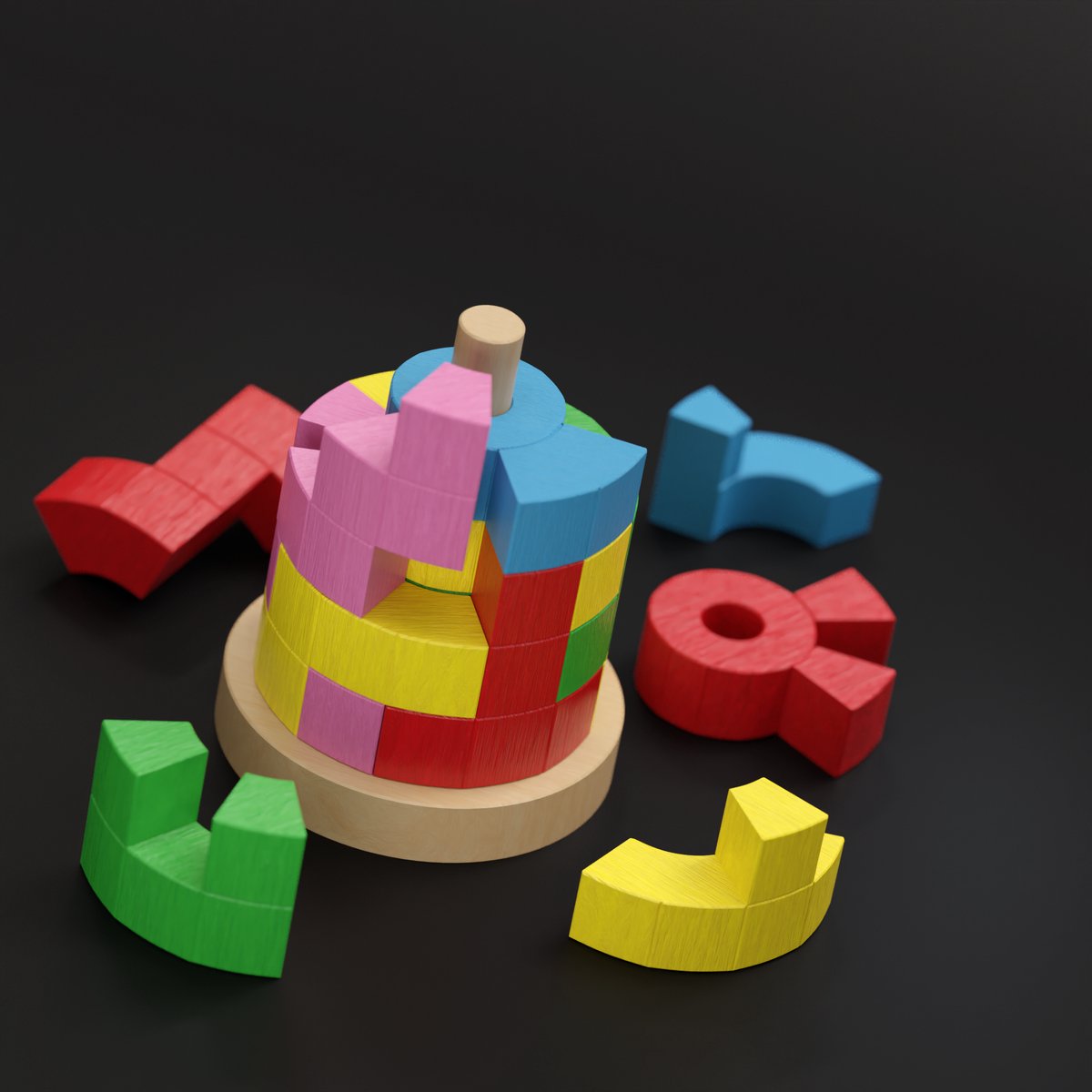 Gigamic - Katamino Tower - 3D puzzelervaring — cadeau in Spellen & Speelgoed - foto 5