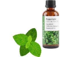 Puloty - Pepermuntolie 100ml – 100% Puur Pepermunt Olie – Etherische Pepermunt Olie - Aromatherapie, Cosmetica, Voeding, Verzorging