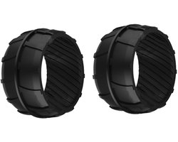 Antislip Wielvervanging voor Worx Landroid - 2 stuks