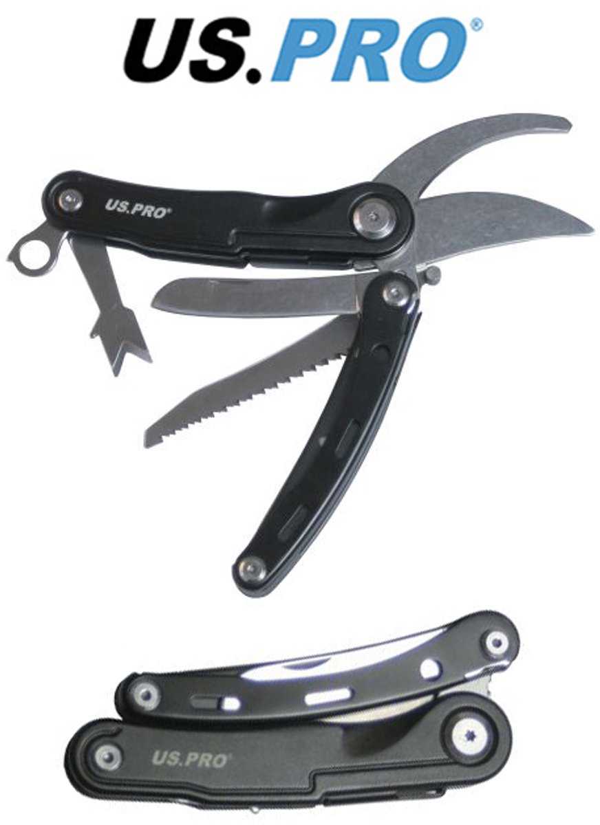 Snoeischaar multitool / Zakmes met snoeischaar / Opvouwbare snoeischaar