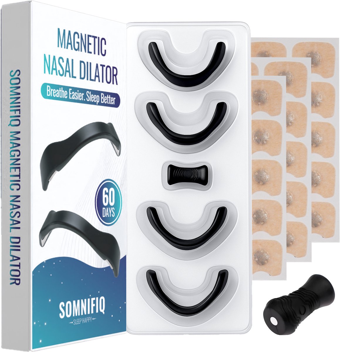 Somnifiq Magnetische Neusstrips productafbeelding