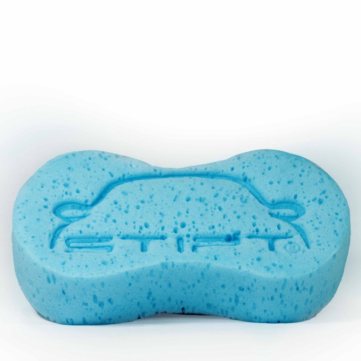 Stipt - Spons 23x11cm - Was spons Blauw - Schoonmaak spons auto