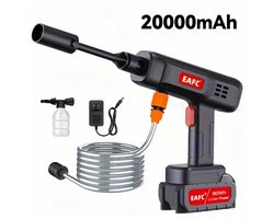 EAFC 60Bar 500W Draadloze Hogedrukreiniger - Auto Was Set...
