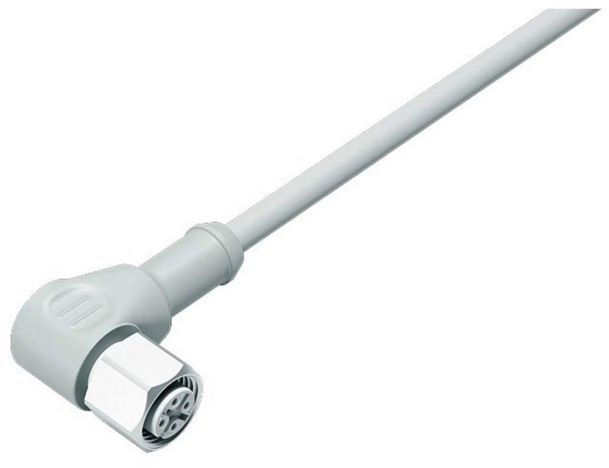 binder 77 3734 0000 40405-0200 Sensor/actuator connector, geassembleerd M12 Koppeling, haaks 1 stuk(s)