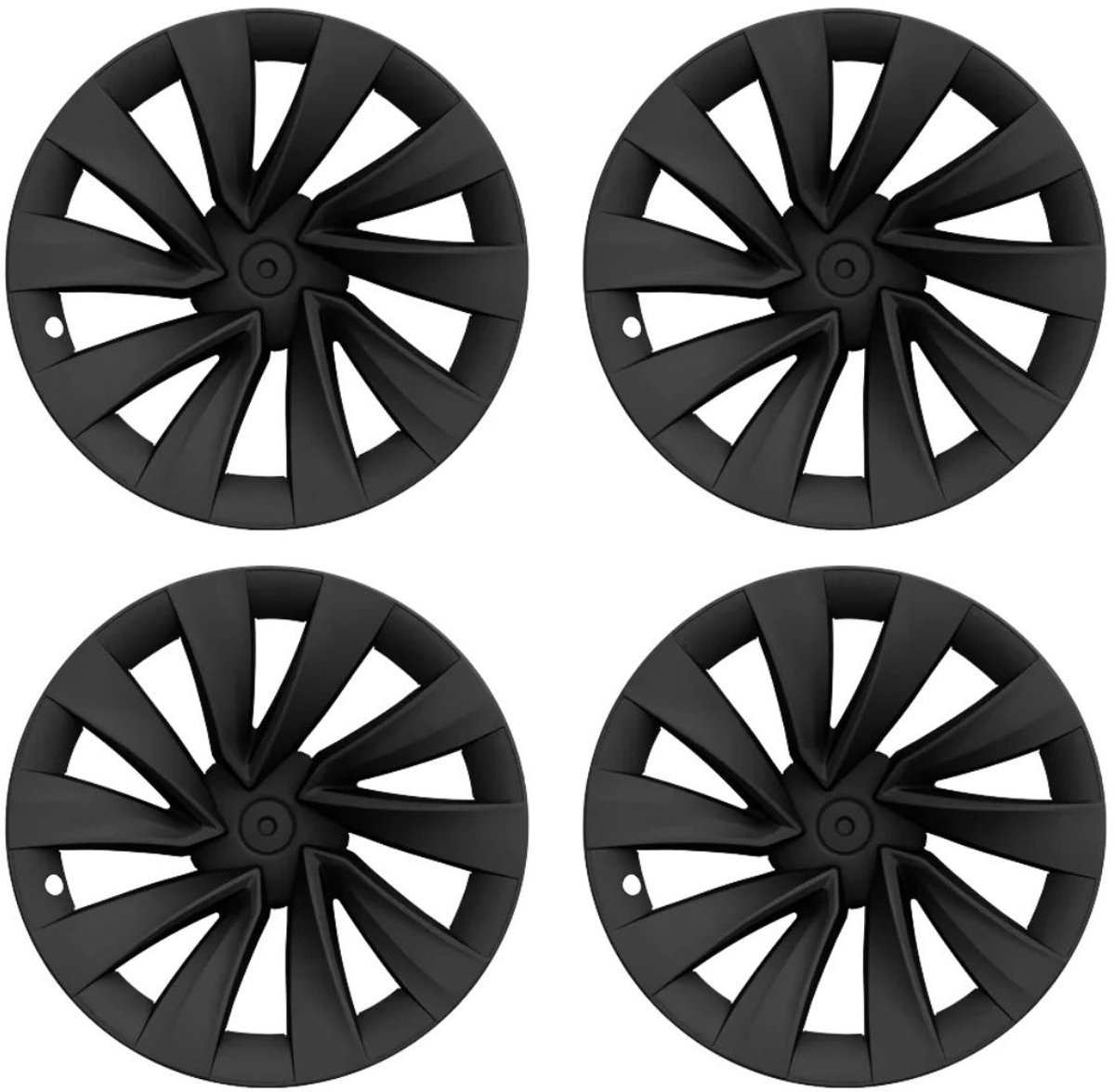 Fab.Labs Wieldoppen Tesla Model Y Juniper 2025+ - 20 inch - set van 4 - matzwart